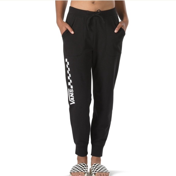 black vans sweatpants